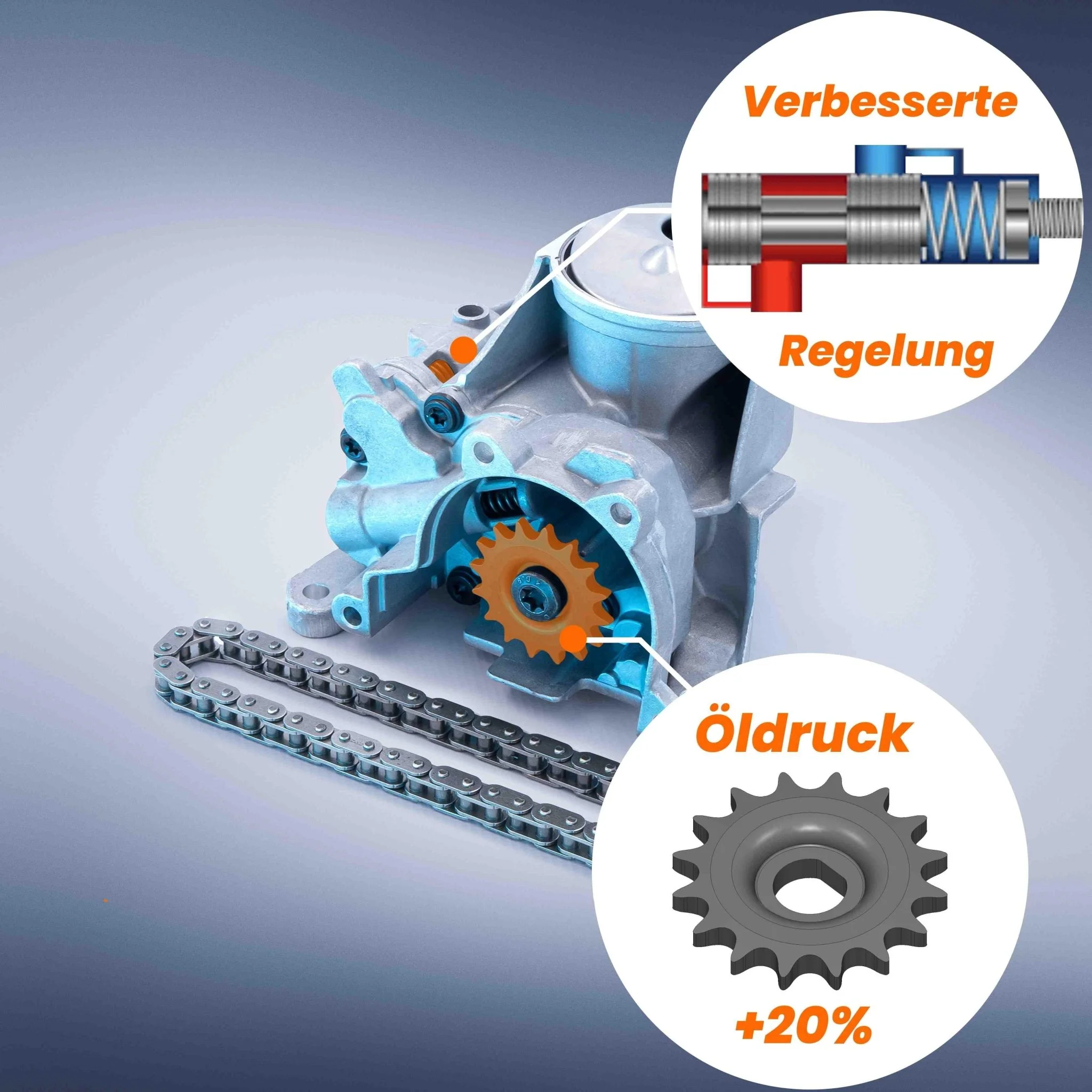 Upgrade Ölpumpe für alle BMW Mini N14 - mehr Öldruck - N14B16 A,B,CB16 - Image 3